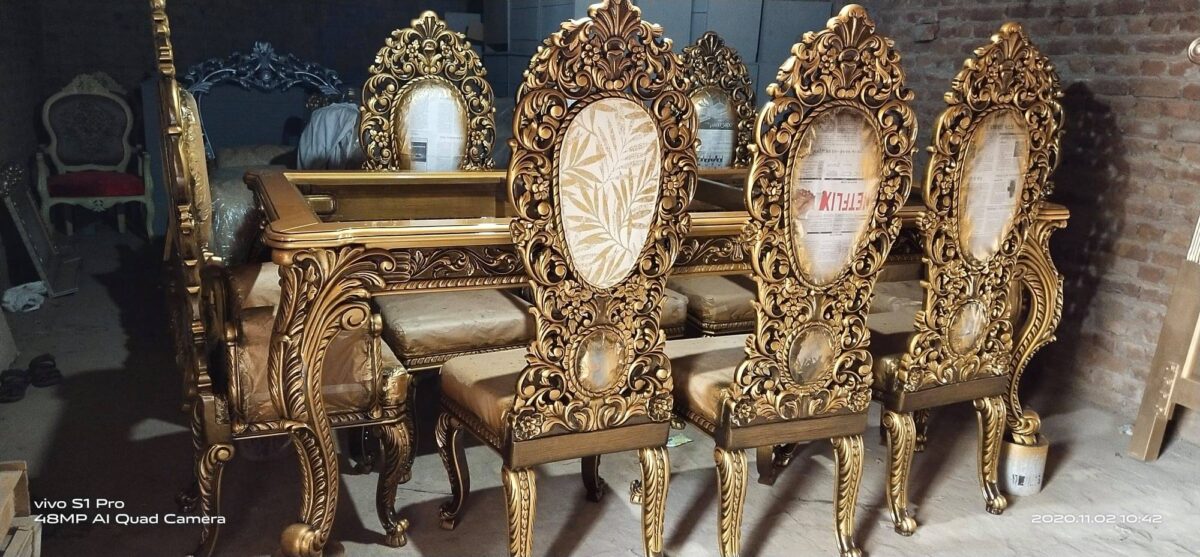 Luxury Dining Table Set