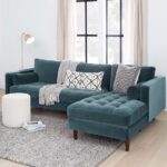 Green L Shape Sofa